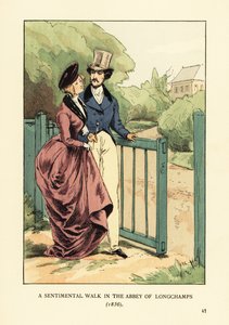Ein sentimentaler Spaziergang in der Abtei von Longchamps