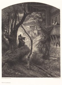 Tal von Lauterbrunnen von François Edouard Bertin