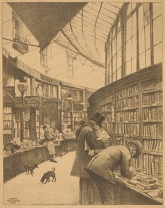 Buchhandlung Moens in der Galerie Bortier in Brüssel