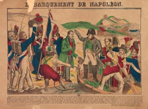 Landung von Napoleon, 1835 von François Joseph Heim