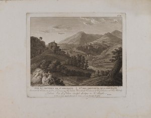 Uve (sic) des Klosters St. Cosimato (Nr. II) von François Morel