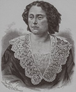 Porträt von Prinzessin Nino Alexandrowna Gribojedowa, geb. Tschawtschawadse, 1886