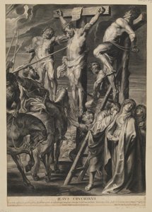Christus am Kreuz zwischen den beiden Dieben