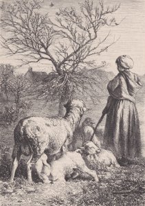 Eine Schäferin, ca. 1852