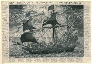 Das Staatsschiff, 1620 (Allegorie auf den glücklichen Zustand des Landes nach der Synode von Dordrecht)