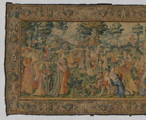 Wandteppich mit der Geschichte von Niobes Hochmut, aus der Diana-Reihe von François Spiering