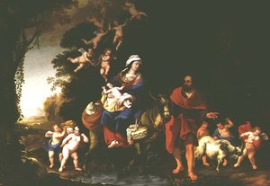 Die Flucht nach Ägypten von François Verwilt