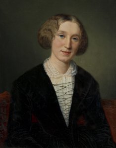 George Eliot, Mary Ann Evans, 1880-81 von François d Albert Durade