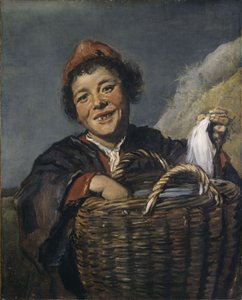 Ein Fischerjunge von Frans Hals