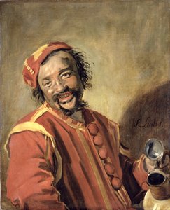 Peeckelhaering (Der fröhliche Zecher) von Frans Hals