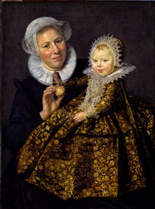 Catharina Hooft mit ihrer Amme von Frans Hals