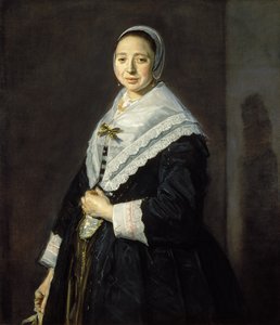 Porträt einer Frau von Frans Hals