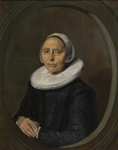 Porträt einer Frau von Frans Hals