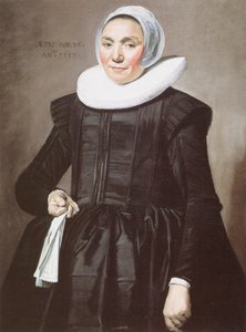 Porträt einer Frau von Frans Hals