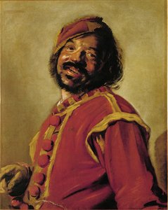 Der Mulatte, wahrscheinlich eine populäre Figur der niederländischen Komödie von Frans Hals
