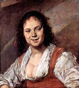 Junge Frau von Frans Hals