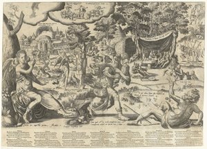 Der breite und der schmale Weg: Allegorie auf den menschlichen Lebenslauf