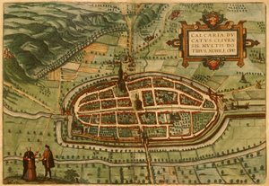 Kalkar Braun Hogenberg 1575 von Frans Hogenberg