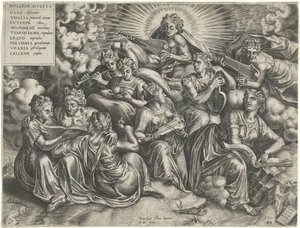 Apollo und die Musen