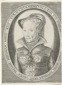 Porträt von Mary I von Frans Huys
