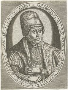 Porträt von Sigismund II. August von Frans Huys
