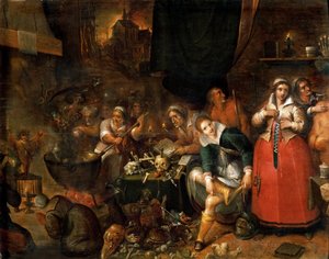Die Hexenküche von Frans II Francken