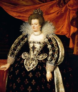 Ganzkörperporträt von Maria de Medici von Frans II Pourbus