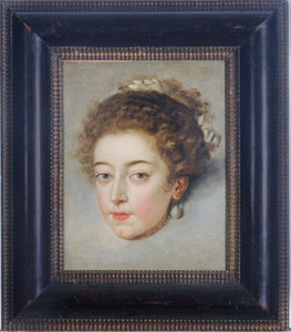 Porträt von Königin Henriette-Marie von Frankreich von Frans II Pourbus