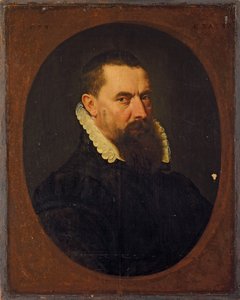 Porträt eines bärtigen Gentlemans, 1574 von Frans I Pourbus