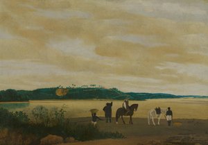 Ansicht der Insel Itamaracá, Brasilien von Frans Post
