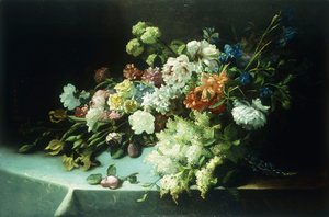 Blumenstillleben von Frans Mortelmans