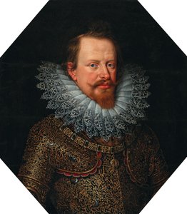 Porträt von Vincenzo Gonzaga 1562-1612, Herzog von Mantua, frühes 17. Jahrhundert