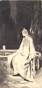 Die Prinzessin am Brunnen