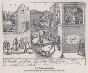 Das Massaker an Bartholomäus, Paris, Frankreich