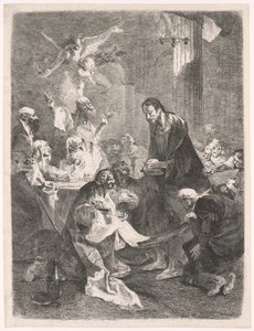 Christus und das Abendmahl der Apostel von Franz Anton Maulbertsch