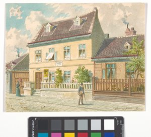 19., Gymnasiumstraße 87 - Wohn- und Sterbehaus von Josef Lanner von Franz Gerasch