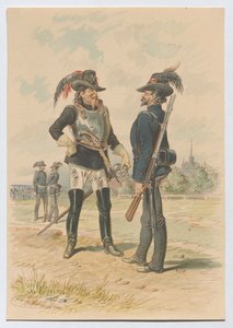 Die Wiener Akademische Studenten Legion im Oktober 1848 von Franz Gerasch