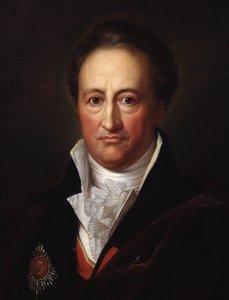 (Detail) Porträt des Schriftstellers Johann Wolfgang von Goethe