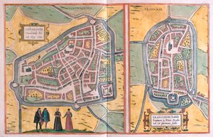 Franeker, Niederlande (Gravur)