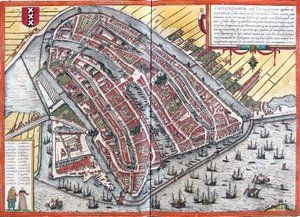 Plan von Amsterdam, Niederlande