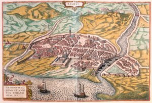 Rimini, Italien (Gravur)