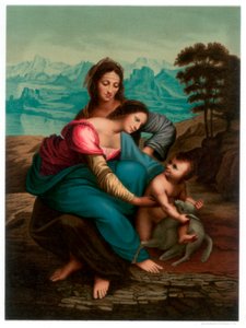 Die Jungfrau und das Kind mit der heiligen Anna, ca. 1510