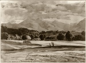 Vorgebirgslandschaft von Franz Kobell