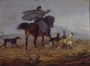 Ausritt zur Jagd von Franz Krüger