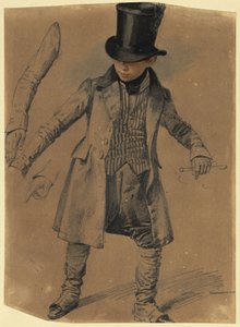 Bursche in Livree von Franz Krüger