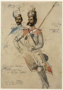 Uralischer Garde-Kosak von Franz Krüger