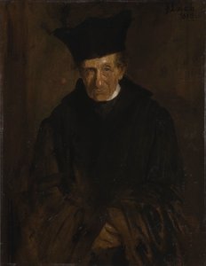 Porträt von Ignaz von Döllinger 1799-1890, 1883 von Franz von Lenbach