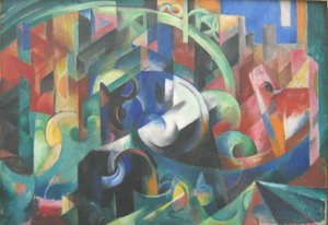 Vieh I von Franz Marc