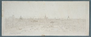 Blick auf Wien vom Schloss Belvedere