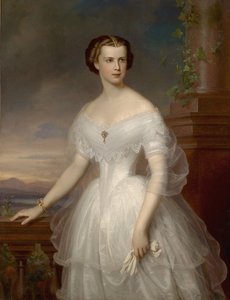 Porträt von Elisabeth von Bayern